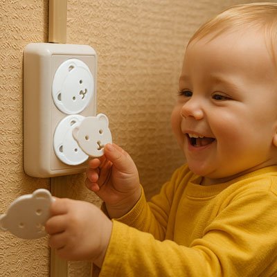 cache pour prise securite infantile