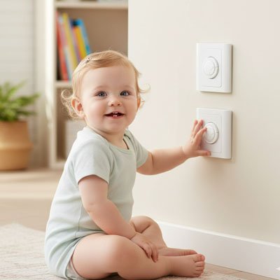 Cache prise protection et securite de mon enfant