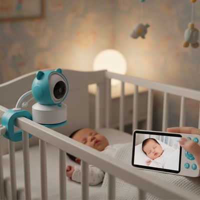 camera bebe surveillance et protection enfant