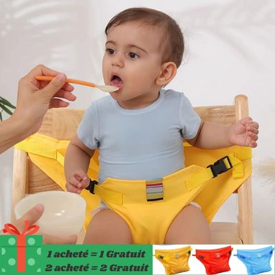 harnais de chaise haute bebe en securite et parent serein