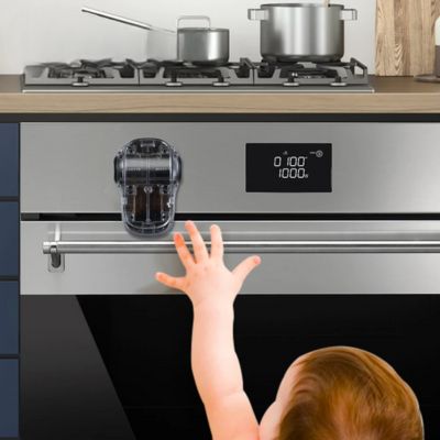 serrure de four securite des enfants en cuisine