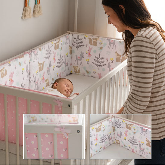 tour de lit bebe elite enfant heureux