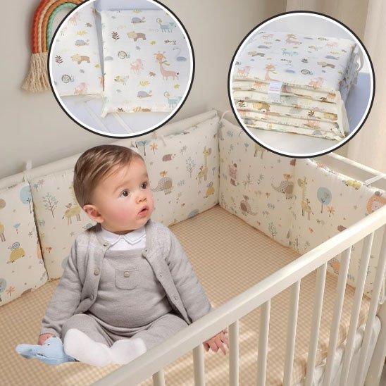 tour de lit bebe nirvana elegance pour enfant