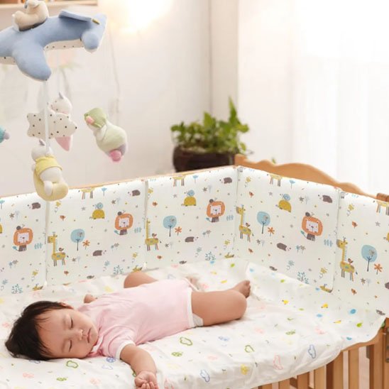 tour de lit bebe nirvana protection infantile