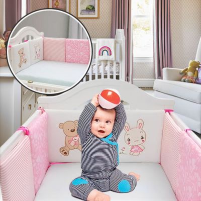 tour de lit confortable et pratique pour bebe