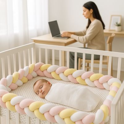 tresse de lit bebe cocon protecteur