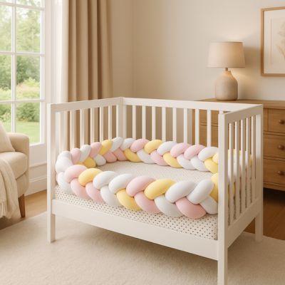 tresse de lit bebe protection contre barreaux du lit